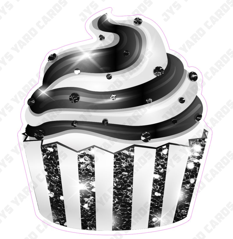 CUPCAKE: White & Black