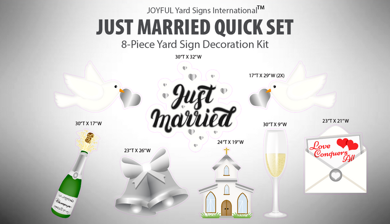 JUST MARRIED QUICK SET