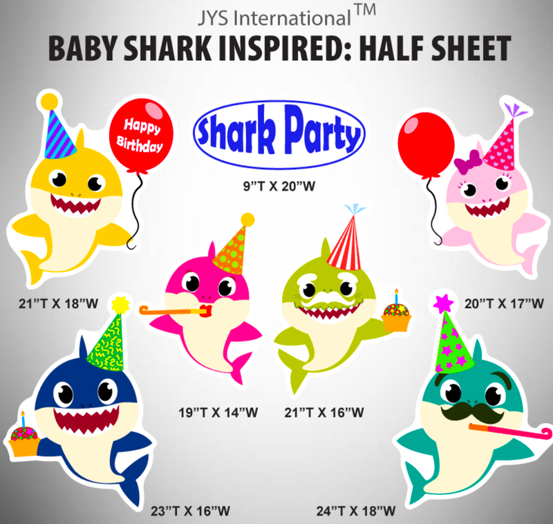 SHARK PARTY: HALF SHEET