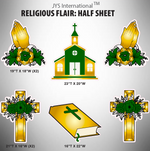 RELIGIOUS: HALF SHEET