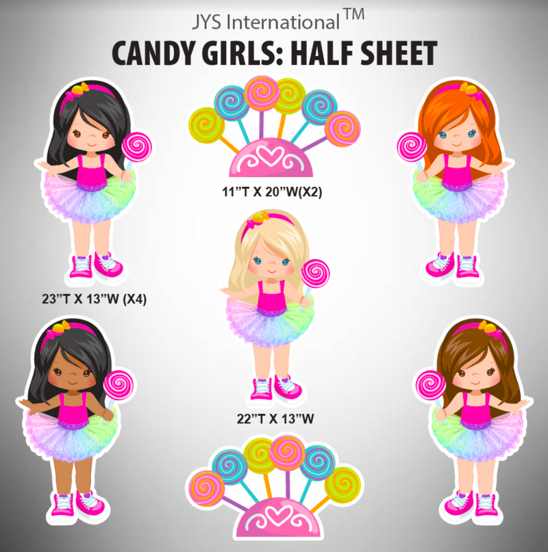 CANDY GIRLS: HALF SHEET