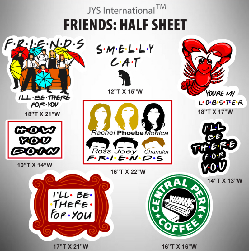 FRIENDS: HALF SHEET