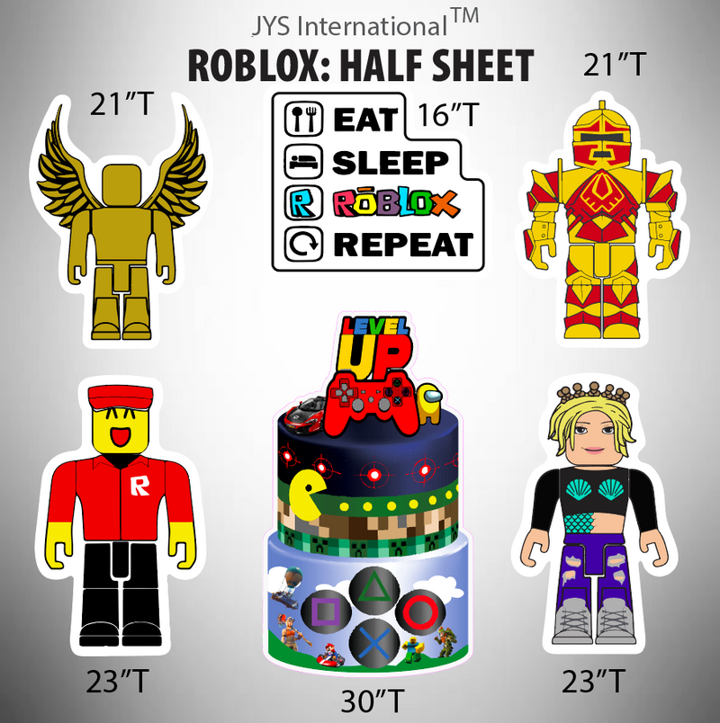 ROBLOX: HALF SHEET