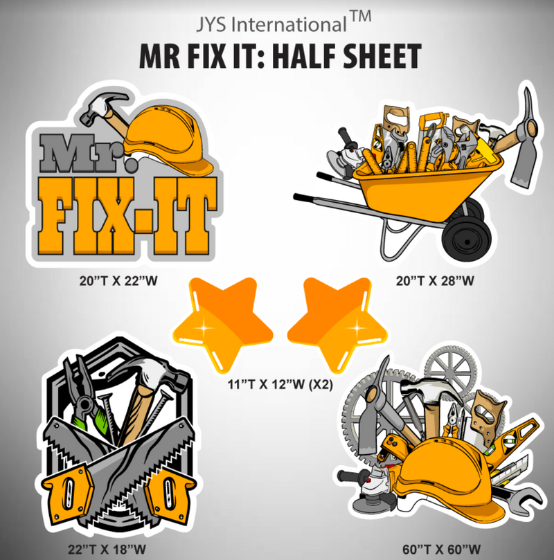 MR. FIX IT: HALF SHEET