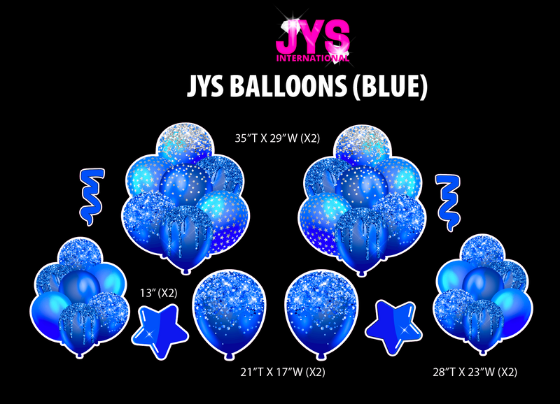 JYS BALLOONS: BLUE