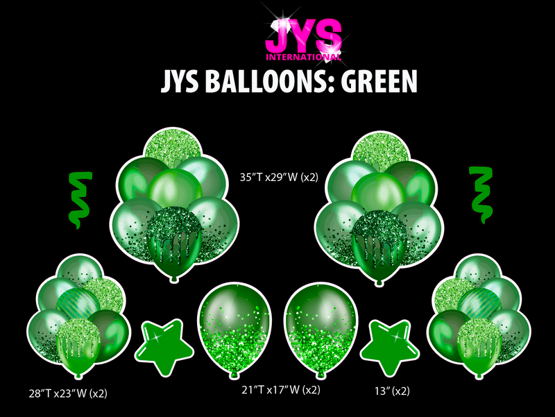JYS BALLOONS: GREEN