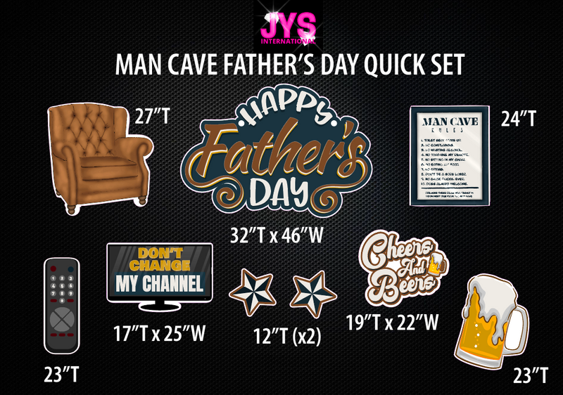 MAN CAVE FATHER'S DAY QUICK SET