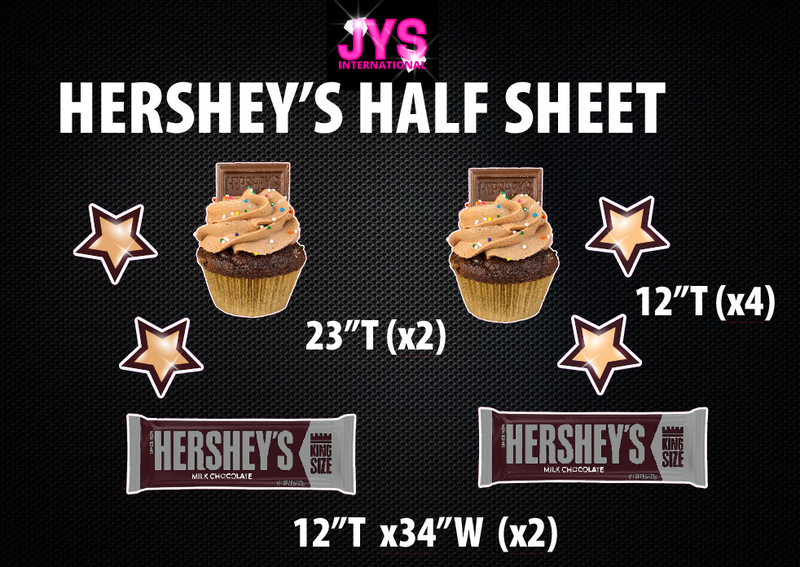 HERSHEY CHOCOLATE: HALF SHEET