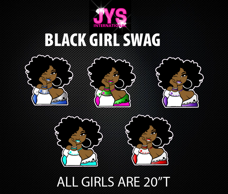 BLACK GIRL SWAG: HALF SHEET