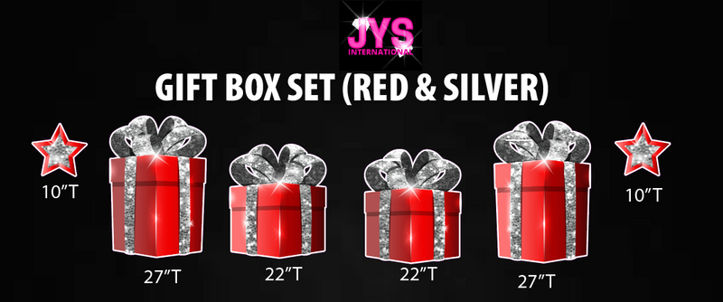 GIFT BOX SET (RED & SILVER)