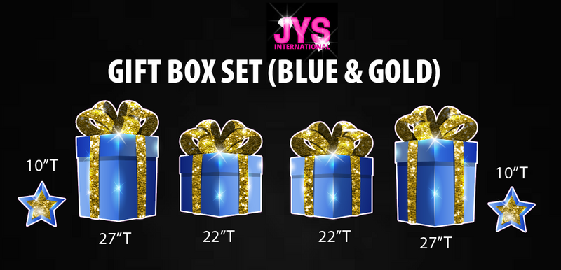 GIFT BOX (BLUE & GOLD)