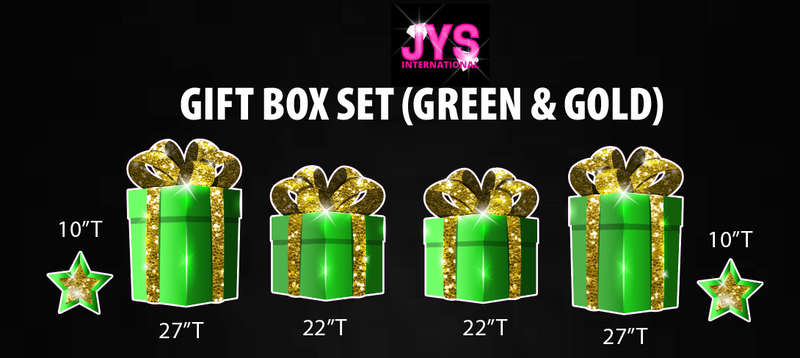GIFT BOX (GREEN & GOLD)