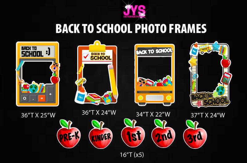 BACK TO SCHOOL PHOTO FRAMES