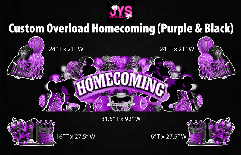 HOMECOMING EZ FOLD OVERLOAD: Multiple Colors