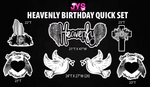 HEAVENLY BIRTHDAY QUICK SET (Multiple Color Options)