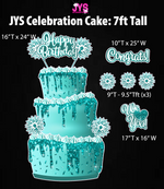 JYS CELEBRATION CAKE: TEAL