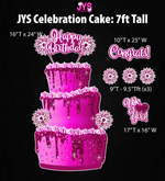 JYS CELEBRATION CAKE: PINK