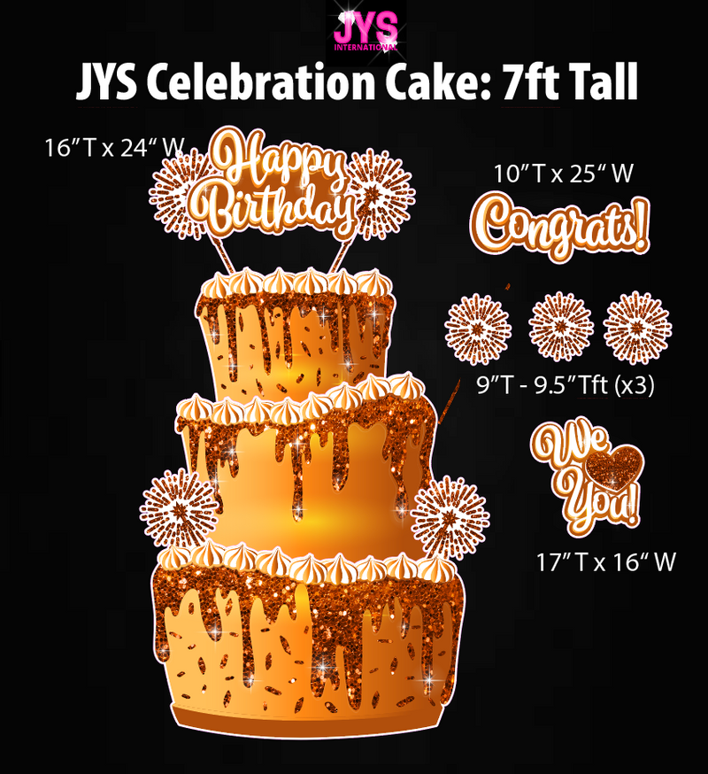 JYS CELEBRATION CAKE: ORANGE