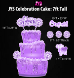 JYS CELEBRATION CAKE: LIGHT PURPLE