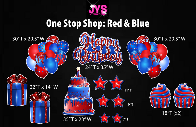 ONE STOP SHOP: RED & BLUE