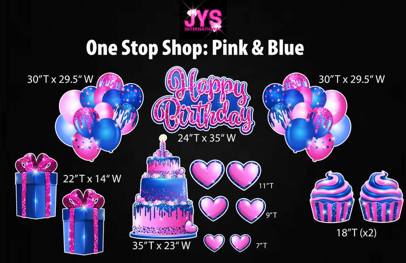 ONE STOP SHOP: PINK & BLUE