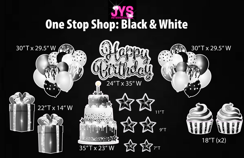 ONE STOP SHOP: BLACK & WHITE