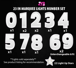23" MARQUEE NUMBER SET