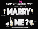 MARRY ME?: MARQUEE EZ SET