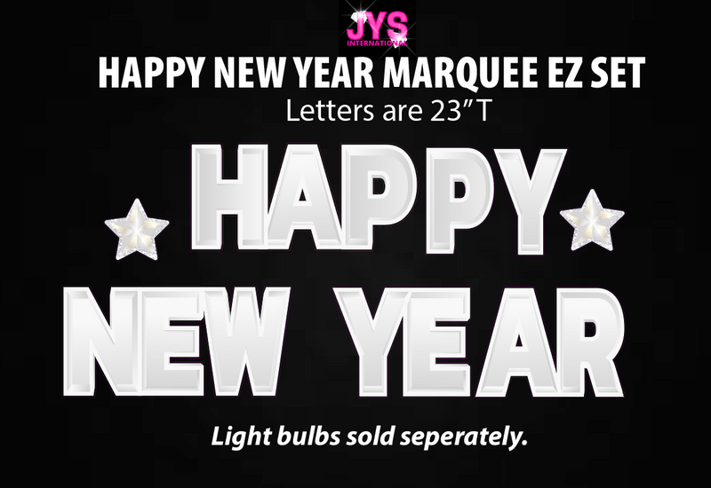 HAPPY NEW YEAR MARQUEE EZ  SET
