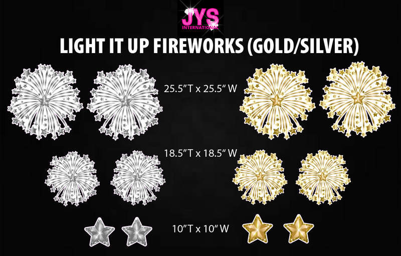 FIREWORKS (GOLD & SILVER)