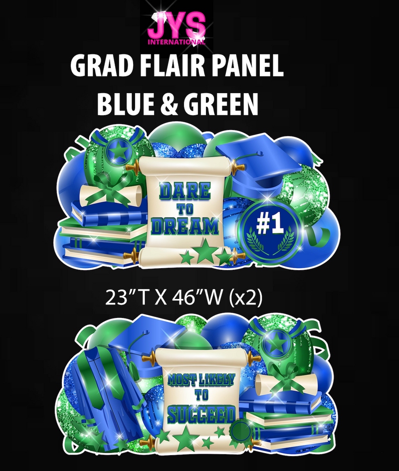 GRAD PANELS: BLUE & GREEN