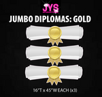 JUMBO DIPLOMAS: GOLD