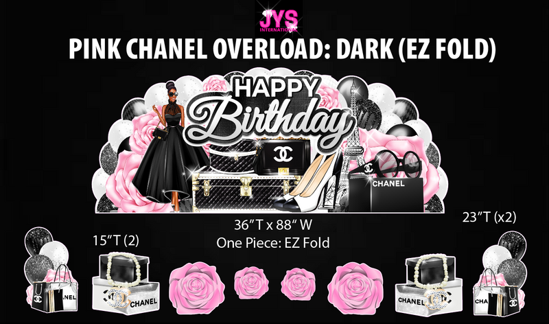 JYS OVERLOAD: PINK CHANEL THEMED (EZ FOLD)