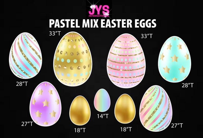 PASTEL MIX EASTER EGGS