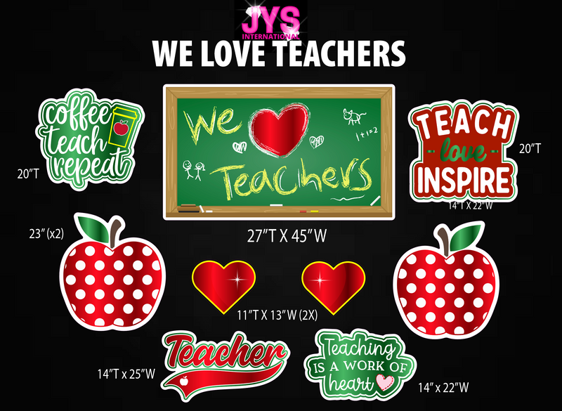 WE LOVE TEACHERS QUICK SET