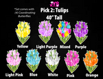 PICK TWO: 40"T TULIPS