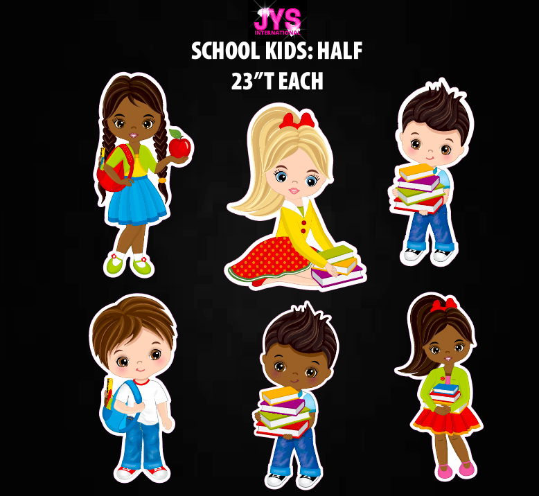 SCHOOL KIDS: HALF SHEET
