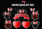 MINNIE INSPIRED QUICK SET (Multiple Colors)