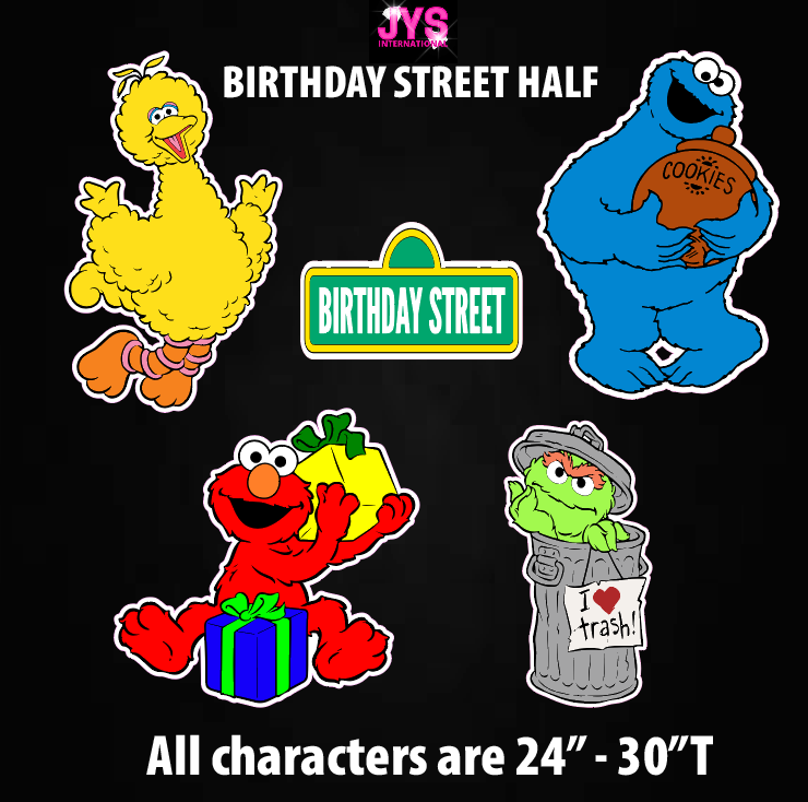 BIRTHDAY STREET: HALF SHEET
