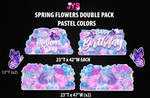 SPRING FLOWERS DOUBLE PACK: PASTEL MIX