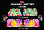 SPRING FLOWERS DOUBLE PACK: BOLD MIX