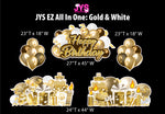 JYS ALL IN ONES: GOLD & WHITE