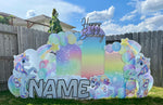 ARCHED BACKDROP: PASTEL RAINBOW