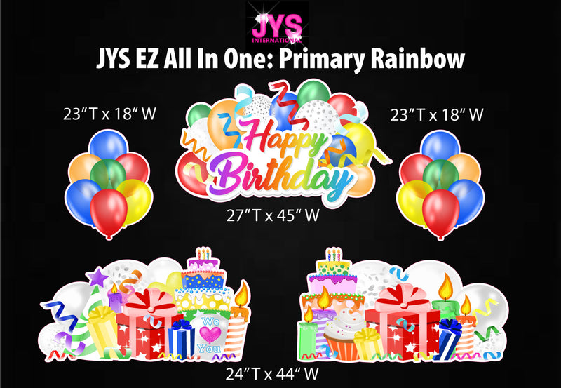 JYS ALL IN ONES: PRIMARY RAINBOW