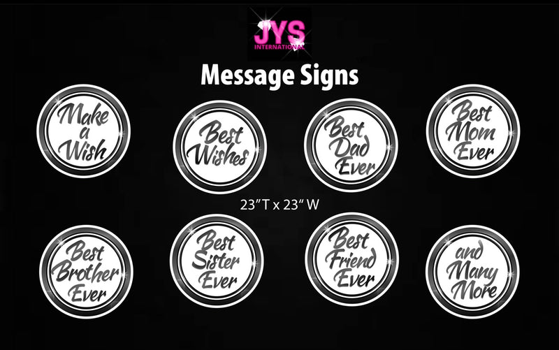 MESSAGE SIGNS