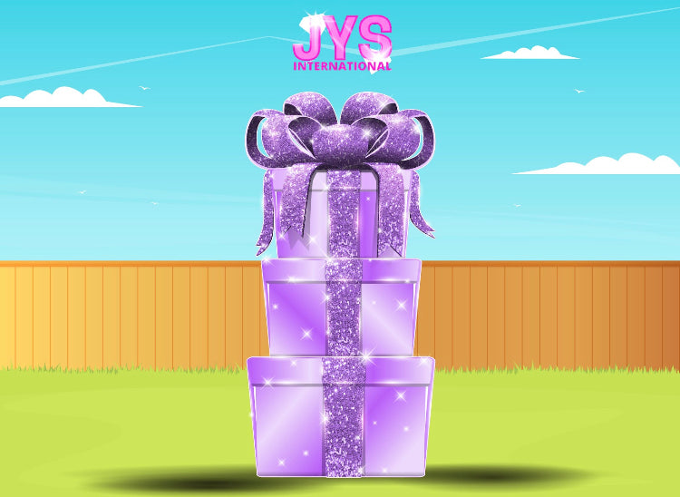 JAZZY 8FT GIFT BOX: LAVENDER