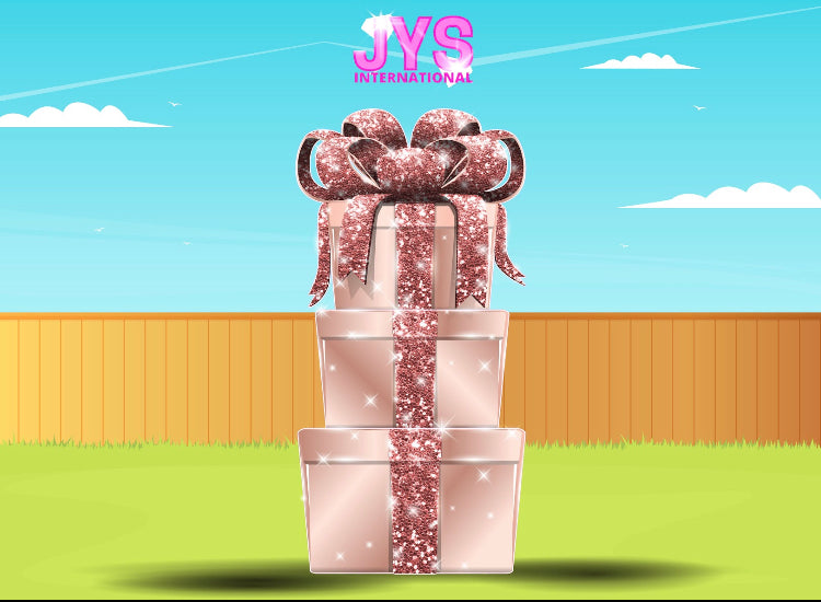JAZZY 8FT GIFT BOX: ROSE GOLD