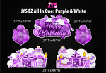 JYS ALL IN ONES: PURPLE & WHITE